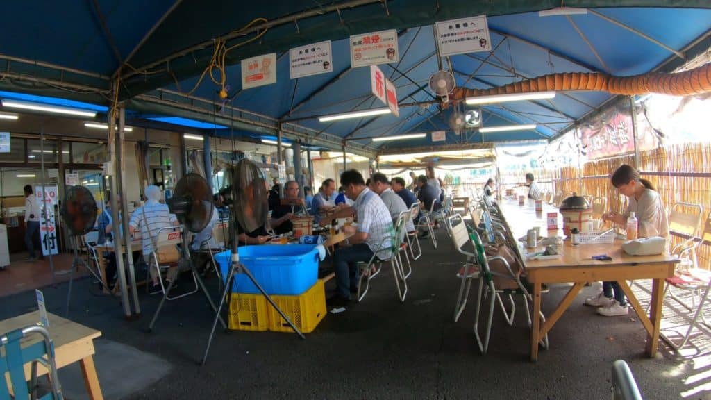 よしうみいきいき館の海鮮bbq 大島のランチで人気 値段と食材解説 ジャパンワンダラー